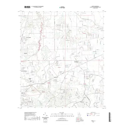 2020 Map of Comite, 2020 Print
