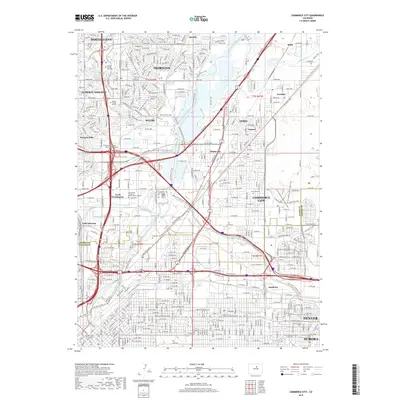 2019 Map of Commerce City, 2019 Print