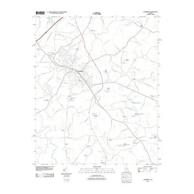2011 Map of Commerce, 2011 Print