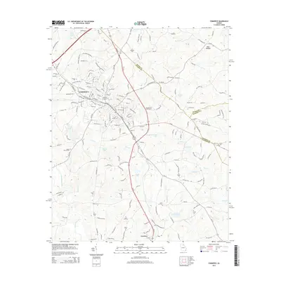 2014 Map of Commerce, 2014 Print