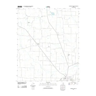2010 Map of Commerce North, 2010 Print