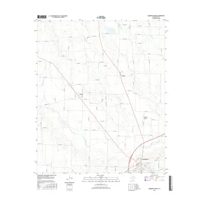 2016 Map of Commerce North, 2016 Print