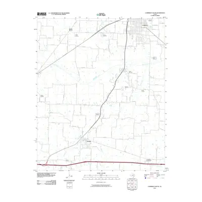 2010 Map of Commerce South, 2010 Print