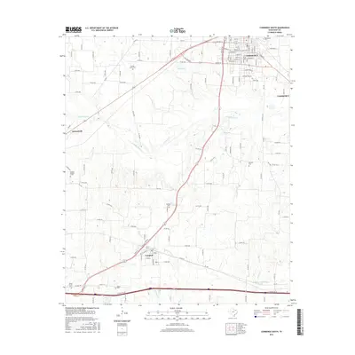 2016 Map of Commerce South, 2016 Print