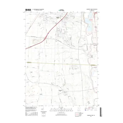 2016 Map of Commercial Point, 2016 Print