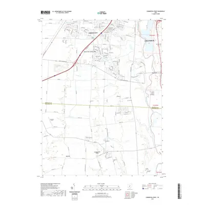 2019 Map of Commercial Point, 2019 Print
