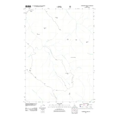 2011 Map of Commissary Ridge, 2011 Print