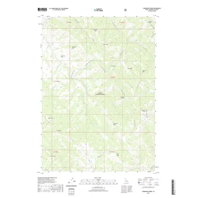 2020 Map of Commissary Ridge, 2020 Print