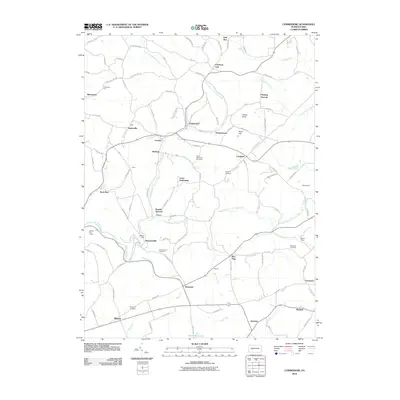 2010 Map of Commodore, 2010 Print