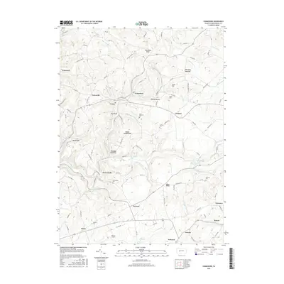 2016 Map of Commodore, 2016 Print