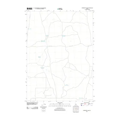 2010 Map of Community Lake, 2010 Print