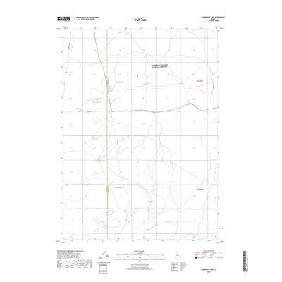 2020 Map of Community Lake, 2020 Print