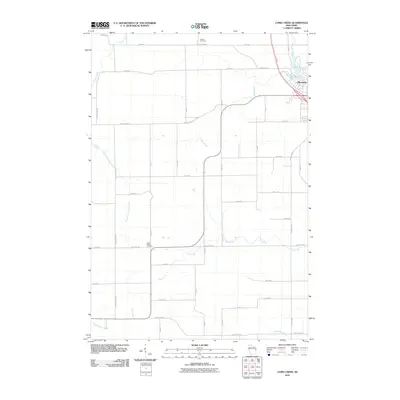 2010 Map of Como Creek, 2010 Print