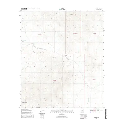 2014 Map of Comobabi, 2014 Print