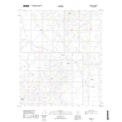 2018 Map of Comobabi, 2018 Print