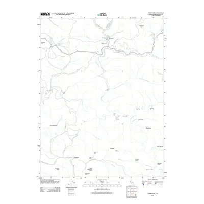 2012 Map of Comptche, 2012 Print