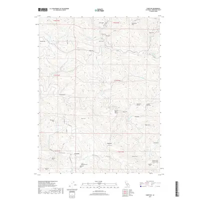 2018 Map of Comptche, 2018 Print