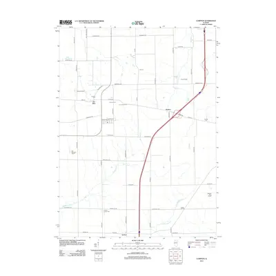 2012 Map of Compton, 2012 Print