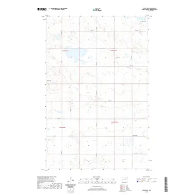 2020 Map of Comstock, 2020 Print