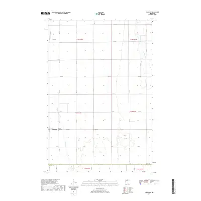 2019 Map of Comstock, 2019 Print