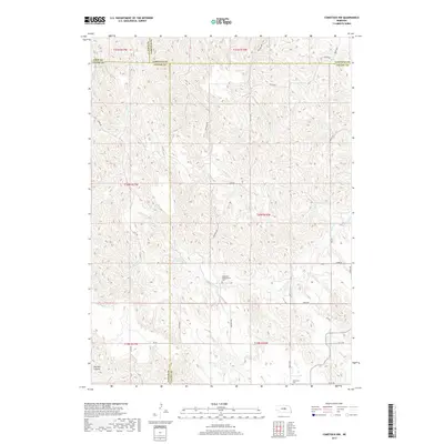 2017 Map of Comstock NW, 2017 Print