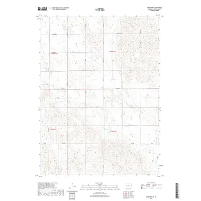 2017 Map of Comstock SE, 2017 Print