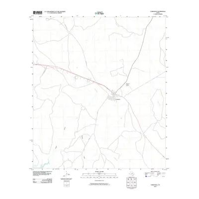 2010 Map of Comstock, 2010 Print