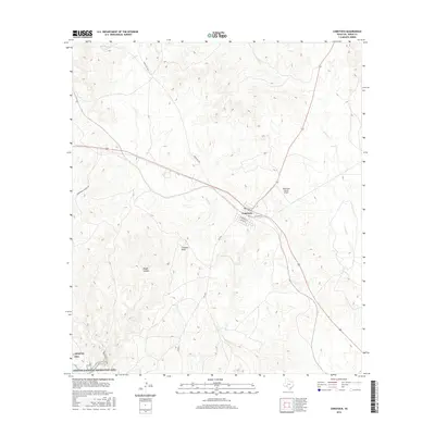 2016 Map of Comstock, 2016 Print