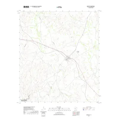 2019 Map of Comstock, 2019 Print