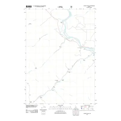 2011 Map of Conant Valley, 2011 Print