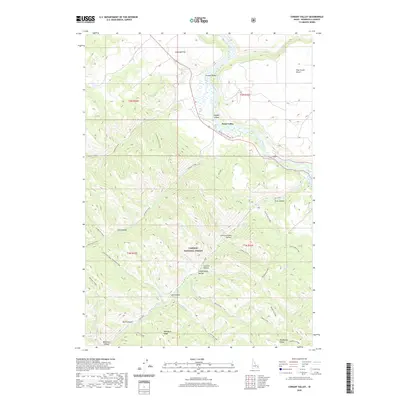 2020 Map of Conant Valley, 2020 Print