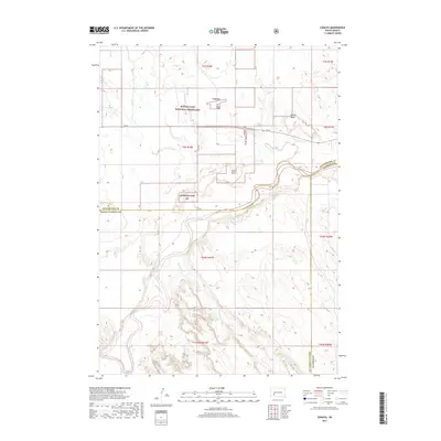 2017 Map of Conata, 2017 Print