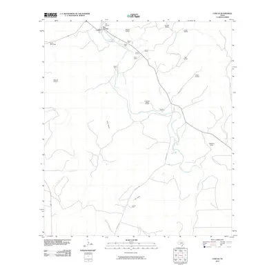 2010 Map of Concan, 2010 Print