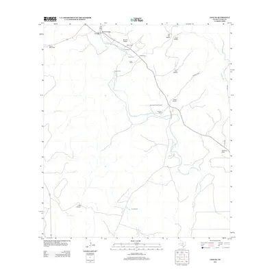 2012 Map of Concan, 2012 Print