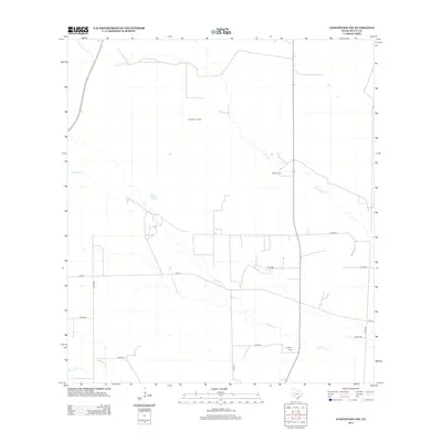2013 Map of Concepcion NW, 2013 Print