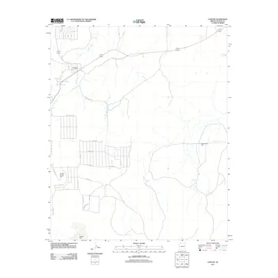 2011 Map of Concho, 2011 Print