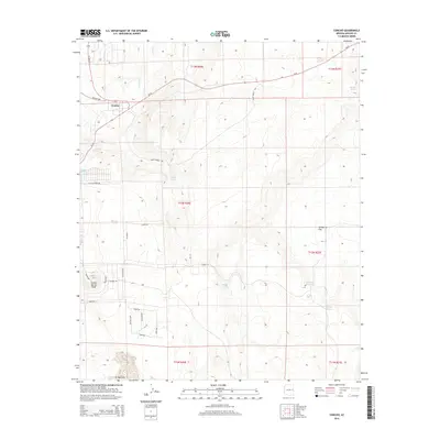 2014 Map of Concho, 2014 Print