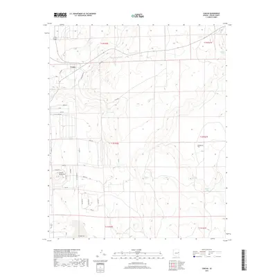 2018 Map of Concho, 2018 Print