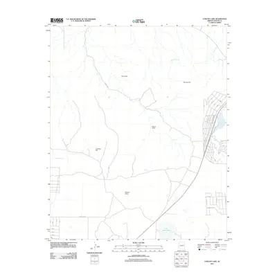 2011 Map of Concho Lake, 2011 Print