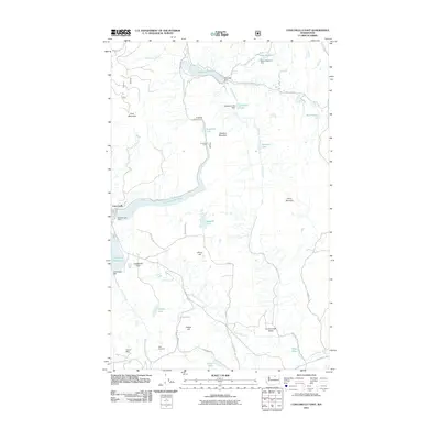 2011 Map of Conconully East, 2011 Print