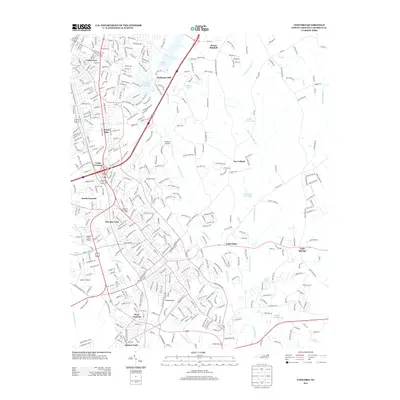 2013 Map of Concord, 2013 Print