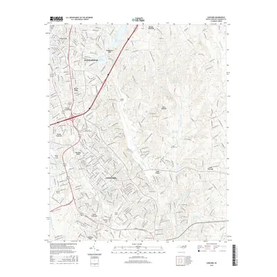 2016 Map of Concord, 2016 Print