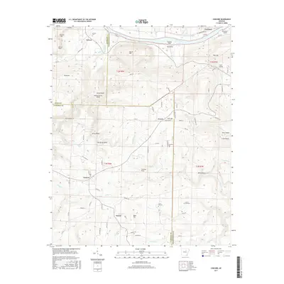 2017 Map of Concord, 2017 Print