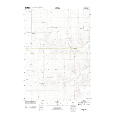 2013 Map of Concord, 2013 Print