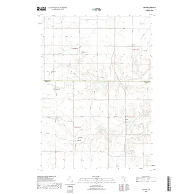 2019 Map of Concord, 2019 Print