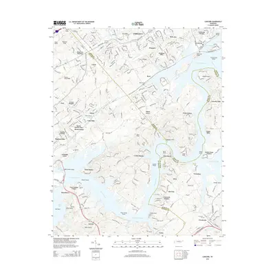 2014 Map of Concord, 2014 Print