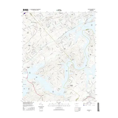 2016 Map of Concord, 2016 Print