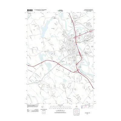 2012 Map of Concord, 2012 Print