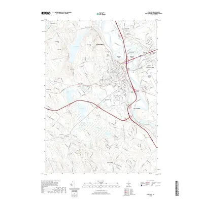 2018 Map of Concord, 2018 Print