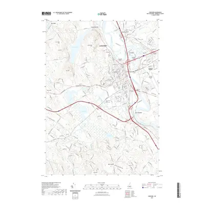 2021 Map of Concord, 2021 Print